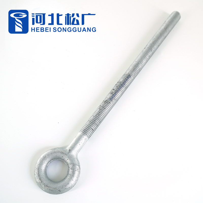 Galvanized No Shoulder Eyebolt Forged Eye Bolts