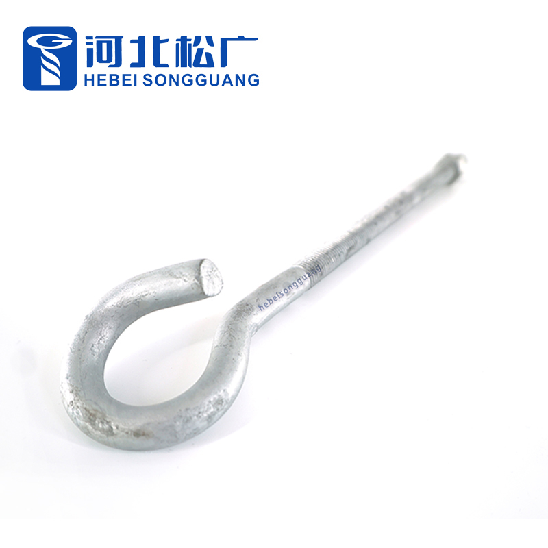 Hot DIP Galvanized Pigtail Bolt for Pole Line Fittings