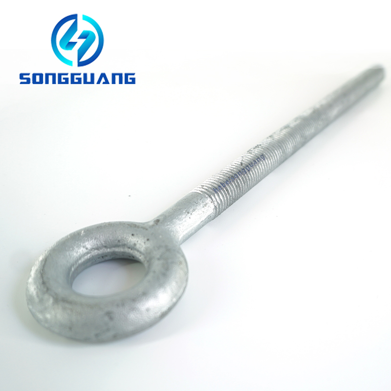 Galvanized No Shoulder Eyebolt Forged Eye Bolts