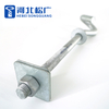 Factory Direct Sales Hot DIP Galvanized Zinc Plated Pigtail Eye Bolt Hook Bolt / Pigtail Bolt for Electric Power Fittings
