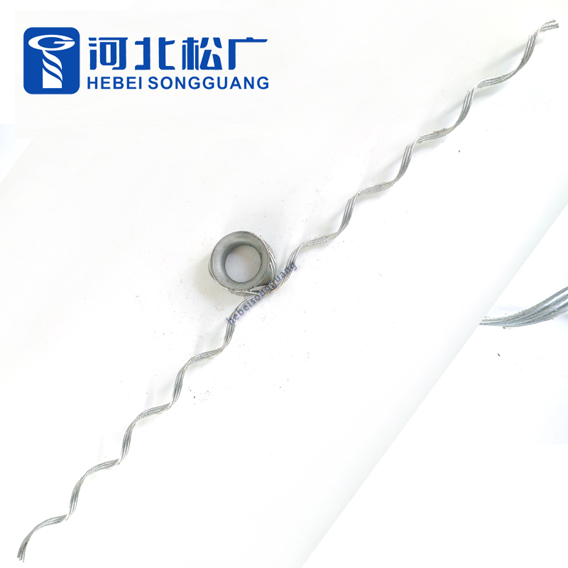 Factory Wholesale Suspension Clamp Set Armor Grip Suspension Clamp for ADSS Opgw Fiber Cable Accessories