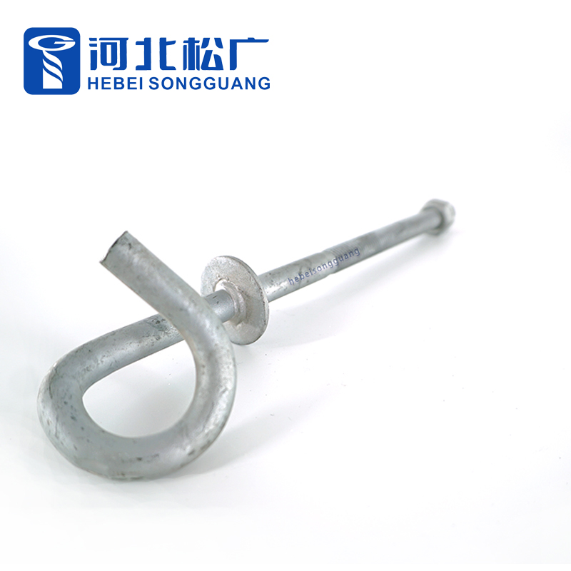 Hot DIP Galvanized Pigtail Ball End Hook