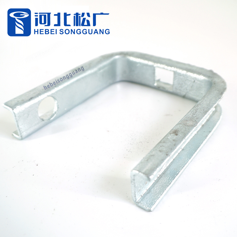 Hot-DIP Galvanized D Iron Bracket Clevis Brackets Insulator D Bracket