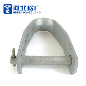 Hot Dip Galvanized Steel D Bracket 