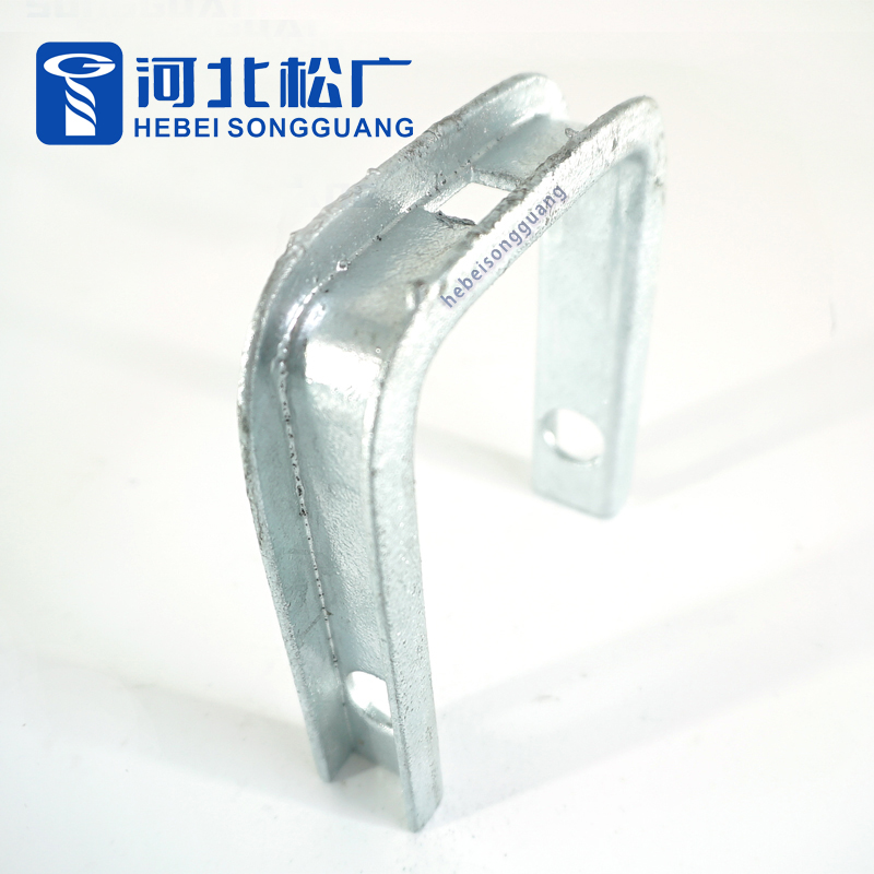 Hot-DIP Galvanized D Iron Bracket Clevis Brackets Insulator D Bracket